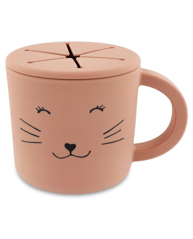 TAZA PARA SNACKS DE SILICONA TRIXIE