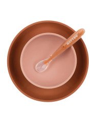 VAJILLA DINNER SET + BABERO SILICONA NATTOU