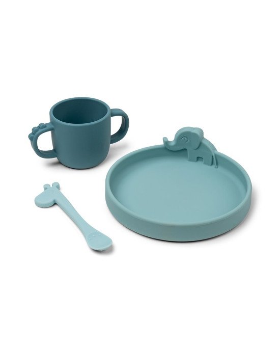 VAJILLA SILICONA PEEKABOO DONE BY DEER