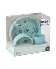 VAJILLA SILICONA SEA FRIENDS DONE BY DEER