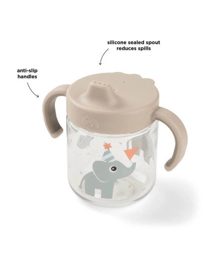 VASO CON BOQUILLA DE APRENDIZAJE DOS ASAS DONE BY DEER