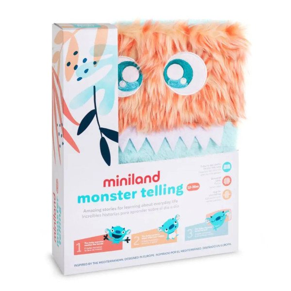 LIBRO SENSORIAL MONSTER TELLING MINILAND