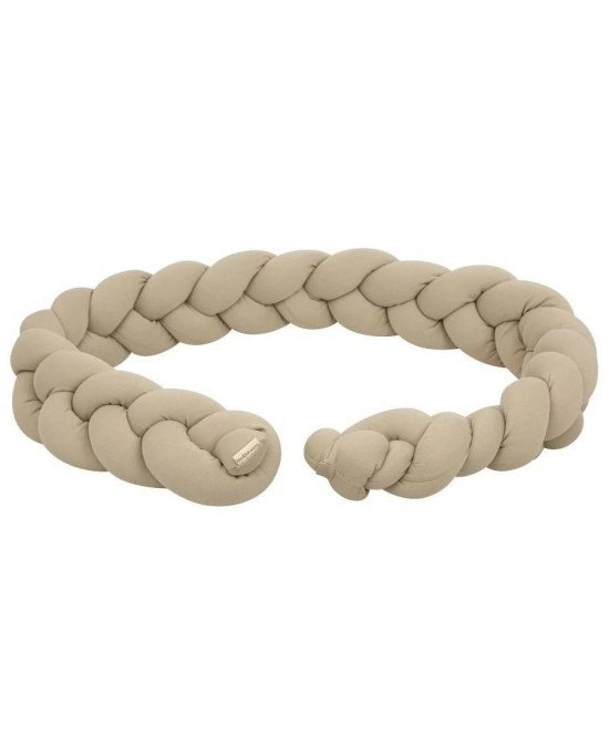 PROTECTOR TRENZA LISA 300 TEXTURES PARA CUNA BIMBIDREAMS