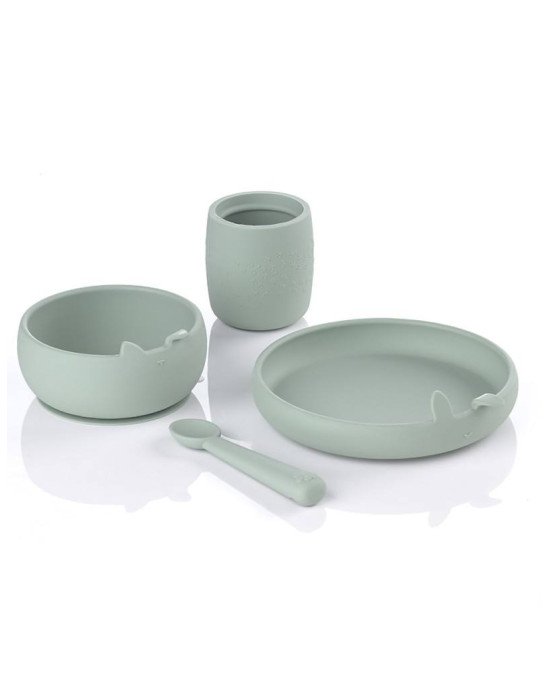 VAJILLA SILICONA 4 PIEZAS JANE