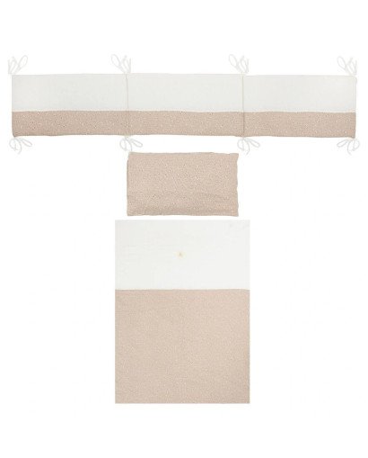 FUNDA NORDICA Y PROTECTOR CUNA 60 BIMBI