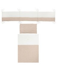 FUNDA NORDICA Y PROTECTOR CUNA 60 BIMBI