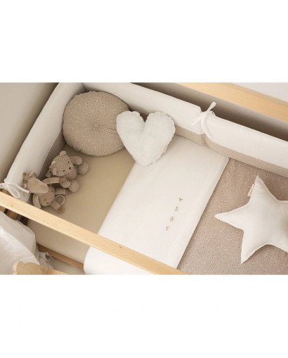 FUNDA NORDICA Y PROTECTOR CUNA 60 BIMBI