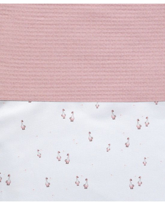 KIT BASE INTERIOR CAPAZO VOLANTE Y MUSELINA D`PEQUES