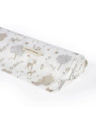 SABANA BAJERA AJUSTABLE CUCO + MUSELINA PASITO A PASITO