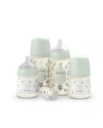 SET DE REGALO BIBERONES ESSENTIAL BIRDIES SUAVINEX