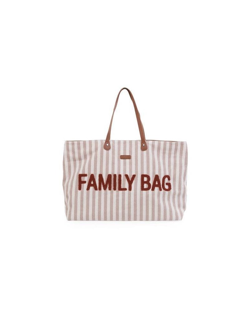 BOLSO MOMMY BAG RAYAS BEIGE CHILD HOME