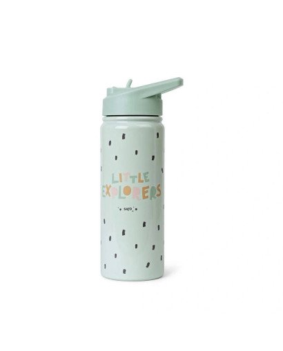 BOTELLA TERMICA CON PAJITA SARO 500 ML