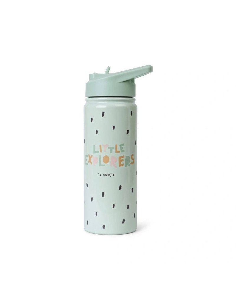 BOTELLA TERMICA CON PAJITA SARO 500 ML