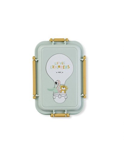 CAJA DE ALMUERZO RECTANGULAR CLICK SARO