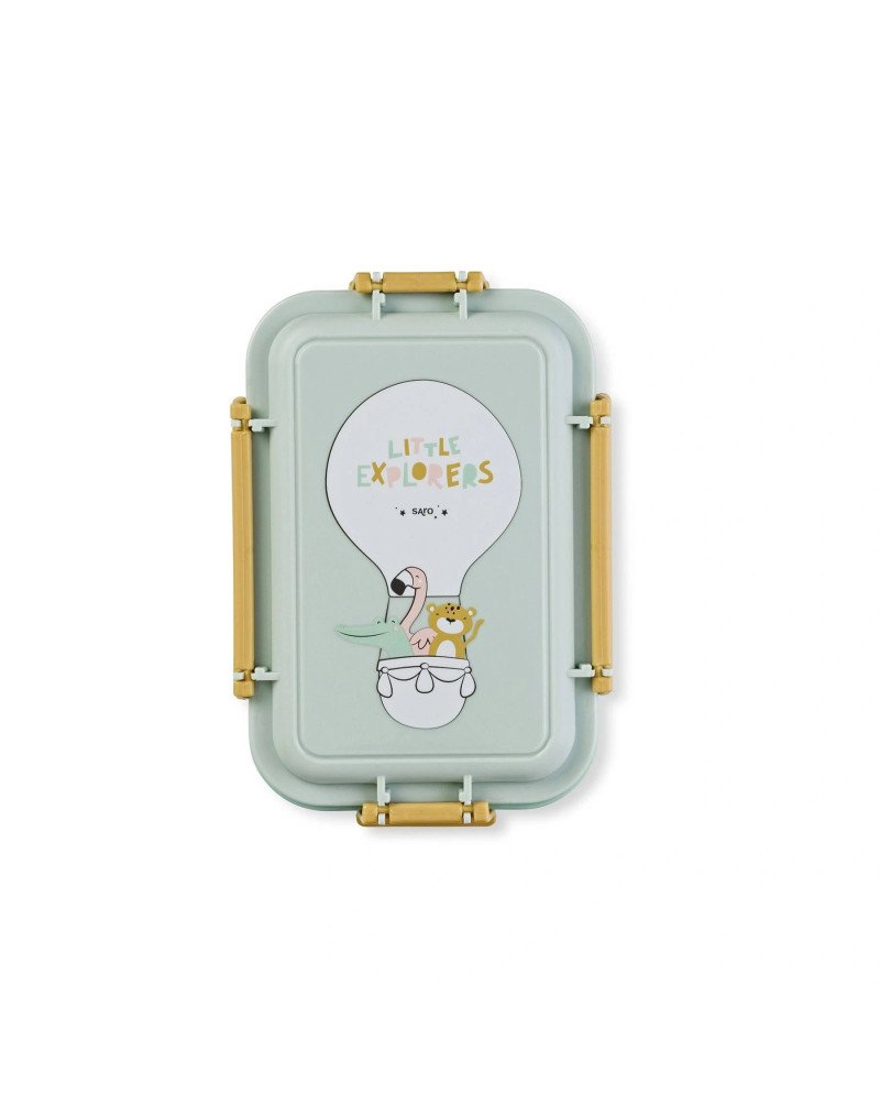 CAJA DE ALMUERZO RECTANGULAR CLICK SARO