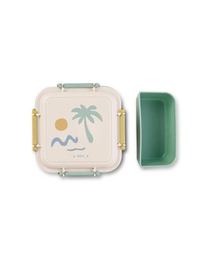 CAJA DE ALMUERZO CUADRADA CLICK SARO