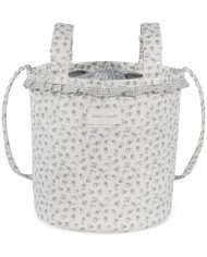 BOLSA LITTLE BLOOM FLOWERS GREY PASITO A PASITO
