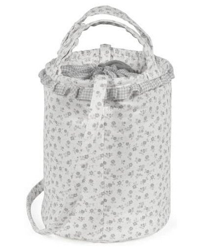 BOLSA LITTLE BLOOM FLOWERS GREY PASITO A PASITO