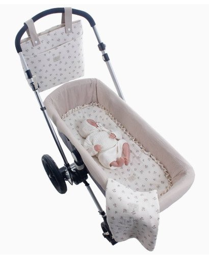 KIT BASE INTERIOR CAPAZO VOLANTE Y MUSELINA UZTURRE