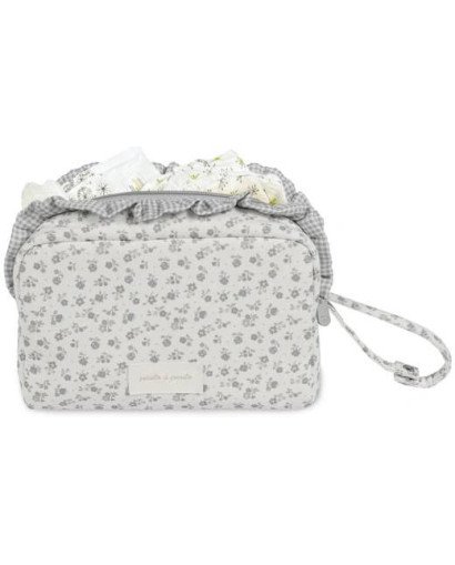 NECESER LITTLE BLOOM FLOR GRIS PASITO A PASITO