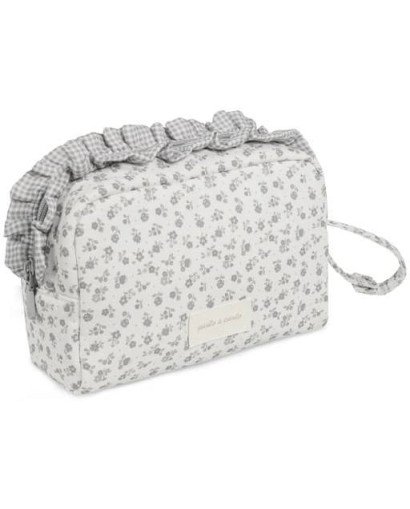 NECESER LITTLE BLOOM FLOR GRIS PASITO A PASITO