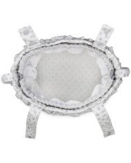 BOLSA LITTLE BLOOM FLOWERS GREY PASITO A PASITO