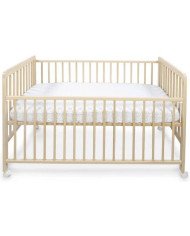 SABANA BAJERA CUNA 120X60 LITTLE BLOOM PASITO A PASITO