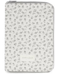 PORTADOCUMENTOS LITTLE BOOM FLOR GRIS