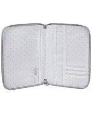 PORTADOCUMENTOS LITTLE BOOM FLOR GRIS