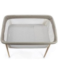 EDREDÓN + SÁBANA BAJERA + ALMOHADA CUNA 90X50 CM LITTLE BLOOM VICHY GRIS