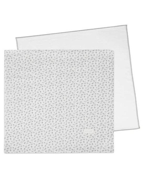 SET/2 MUSELINAS 70X70 CM LITTLE BLOOM PASITO A PASITO