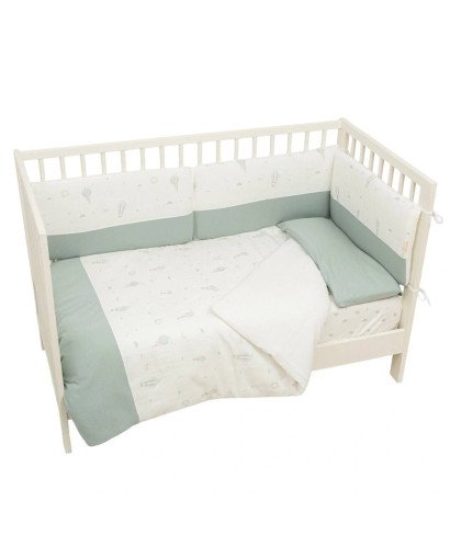 FUNDA NORDICA Y PROTECTOR CUNA 60 BIMBI