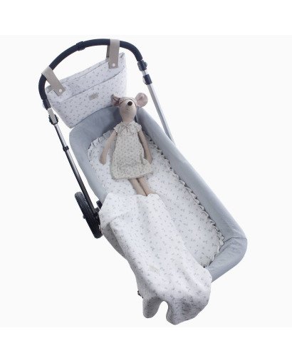 KIT BASE INTERIOR CAPAZO VOLANTE Y MUSELINA UZTURRE