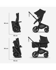 COCHE DUO COMPLETO FOX 5 RENEW BUGABOO