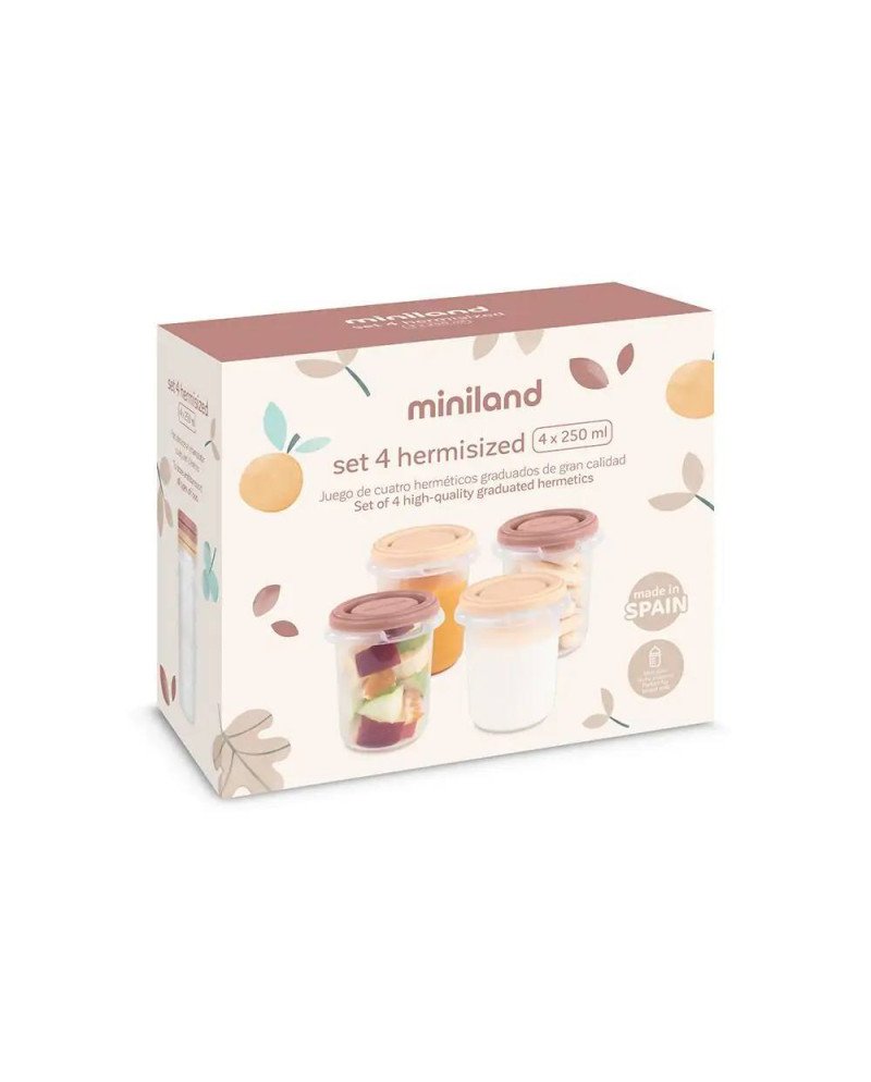 SET 4 HERMISIZED 250 ML MINILAND