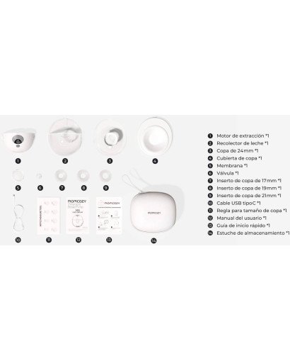 SACALECHES INDIVIDUAL PORTATIL M5 GRIS