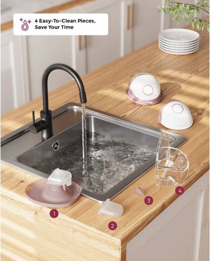 SACALECHES DOBLE PORTATIL M6 GRANATE