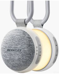 MAQUINA SONIDO PORTATIL+LUZ NOCHE BLANCO