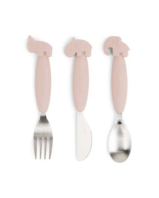 SET DE CUBIERTOS AGARRAFÁCIL DE DONE BY DEER