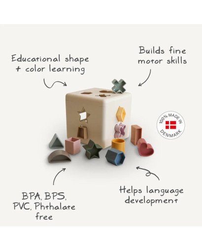 CUBO FIGURAS GEOMETRICAS MUSHIE