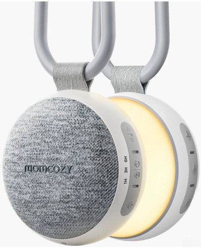 MAQUINA SONIDO PORTATIL+LUZ NOCHE BLANCO