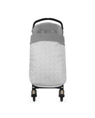 SACO DE SILLA INVIERNO LITTLE BLOOM VICHY GREY TOG 3,5 PASITO A PASITO