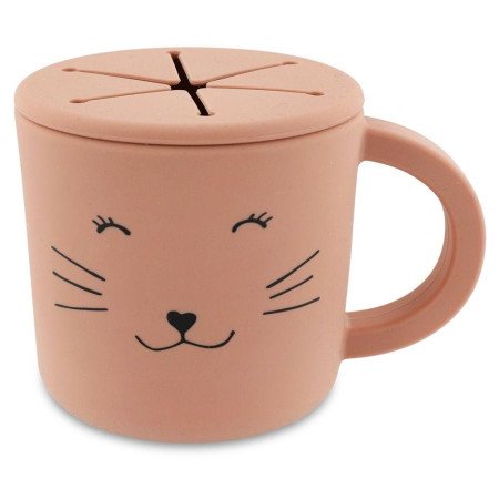 TAZA PARA SNACKS DE SILICONA TRIXIE